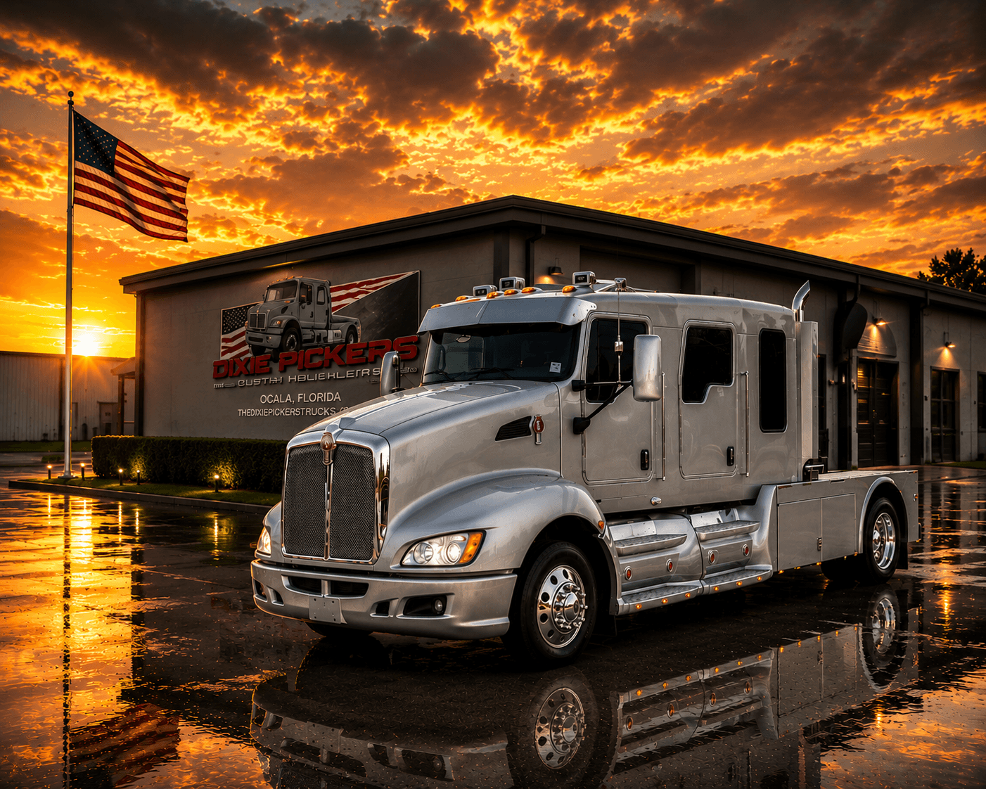 Premium restored hauler truck